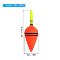 PATIKIL EVA lighted slip bobber with 4 cm diameter for depth control