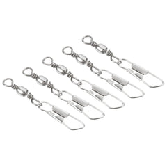 PATIKIL barrel swivel with interlock snap for tangle-free fishing