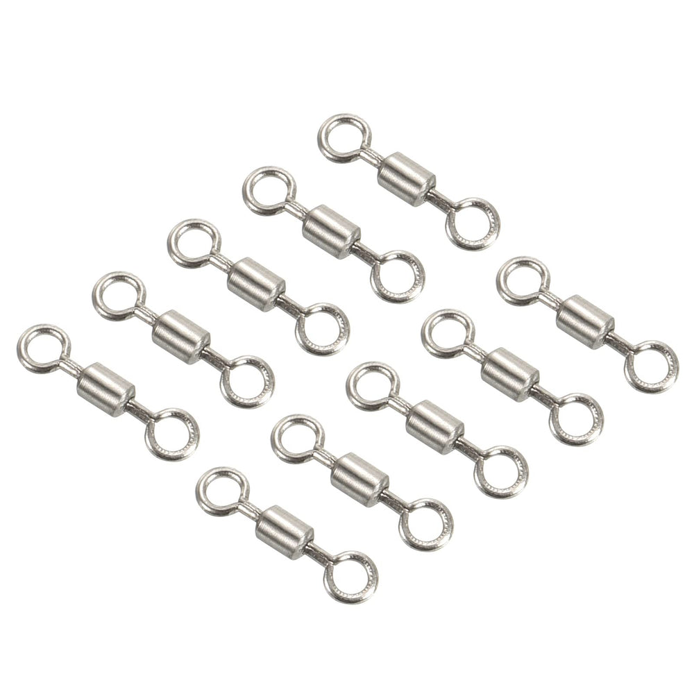 PATIKIL fishing barrel swivel in copper-silver for smooth line flow and reduced tangling.