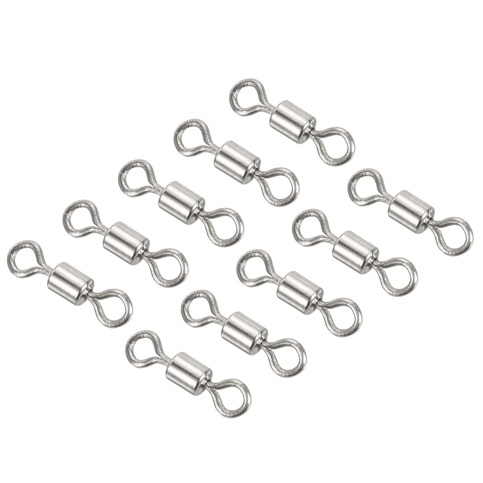PATIKIL fishing barrel swivels 40-pack packaging showing bulk value for saltwater and freshwater setups