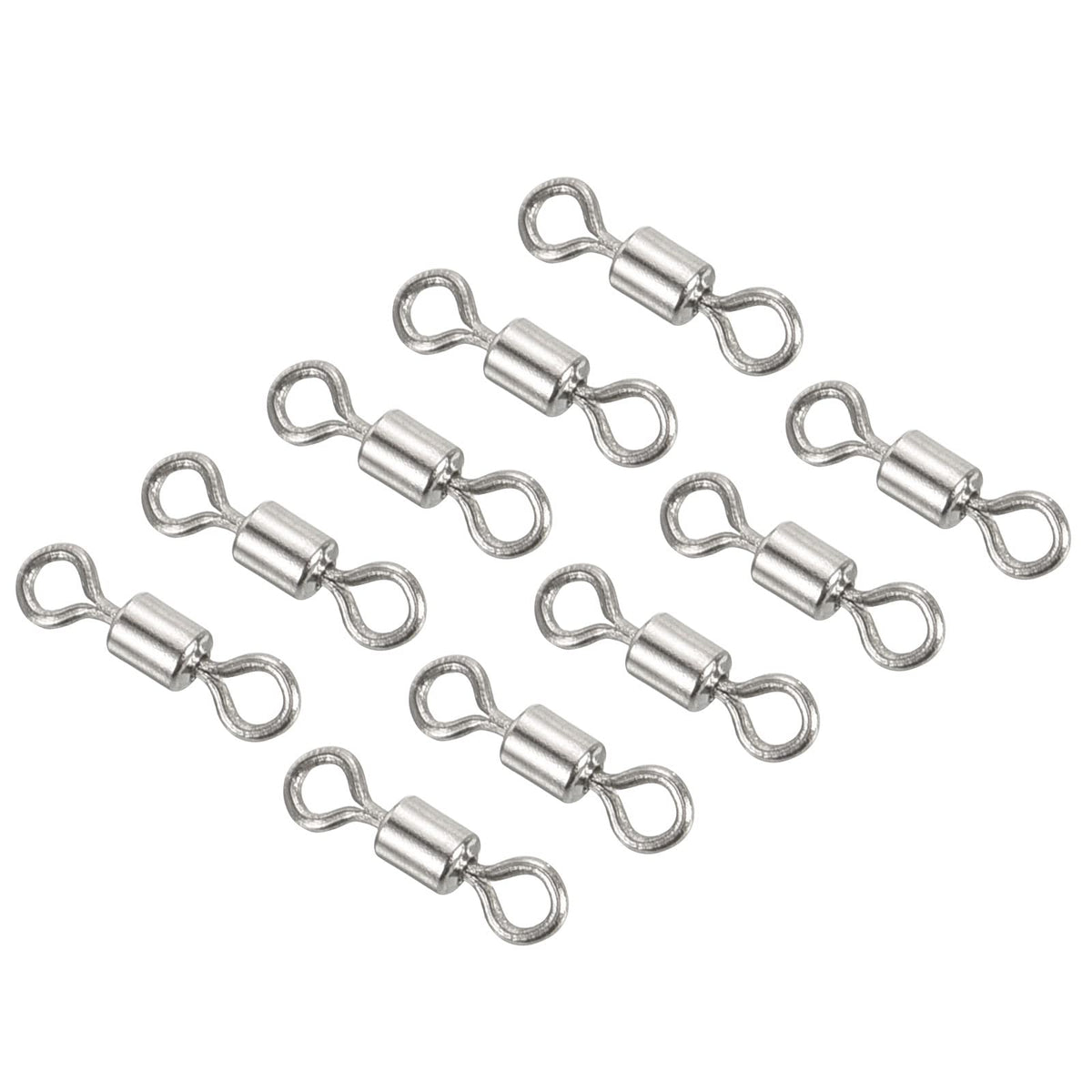 PATIKIL fishing barrel swivels 40-pack packaging showing bulk value for saltwater and freshwater setups