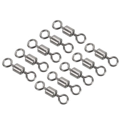 PATIKIL fishing barrel swivels 40-pack with polished copper finish for tangle-free lines.