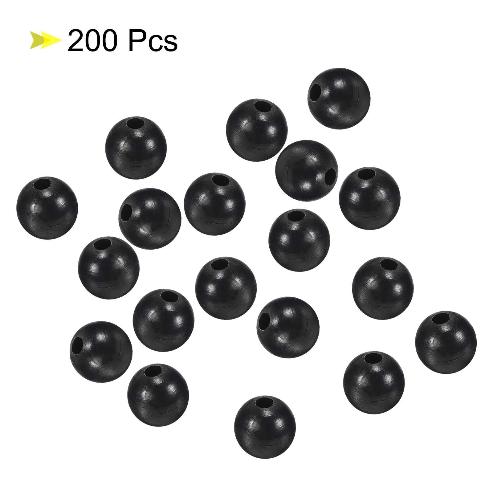 PATIKIL round beads protect rod and float chamber during saltwater or freshwater casting.