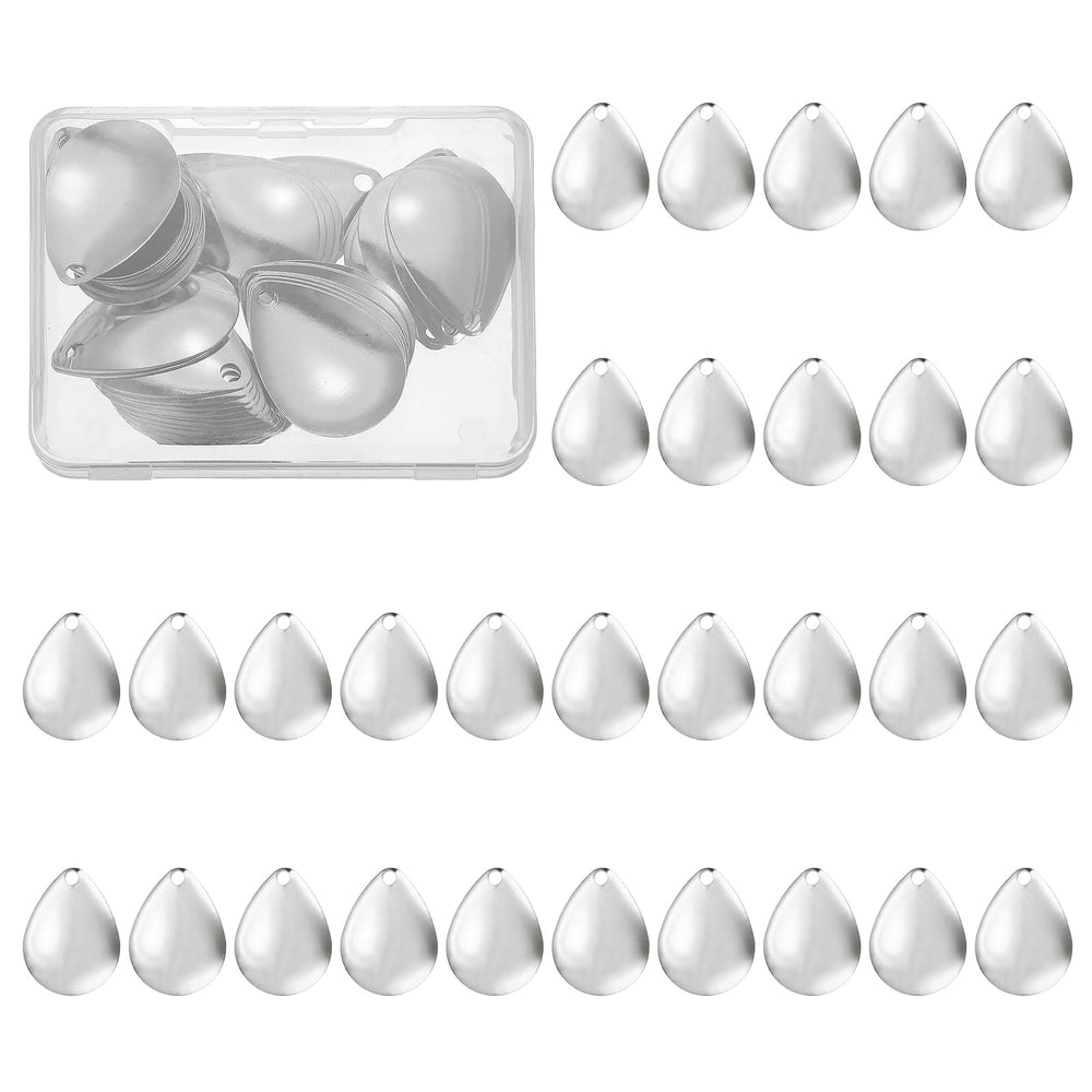 PATIKIL fishing blade 40-pack for quick blade swaps and added water flash.
