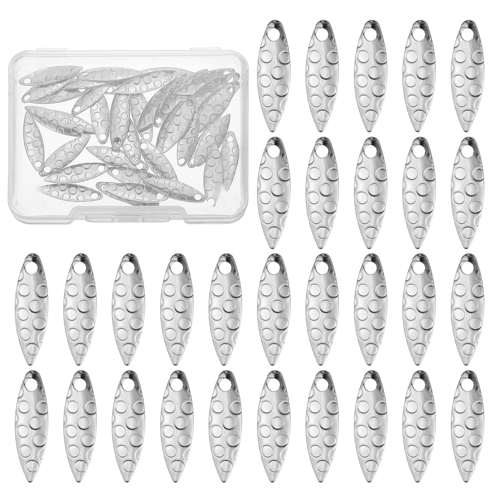 PATIKIL fishing blades set for versatile lure-building and enhanced water vibration.