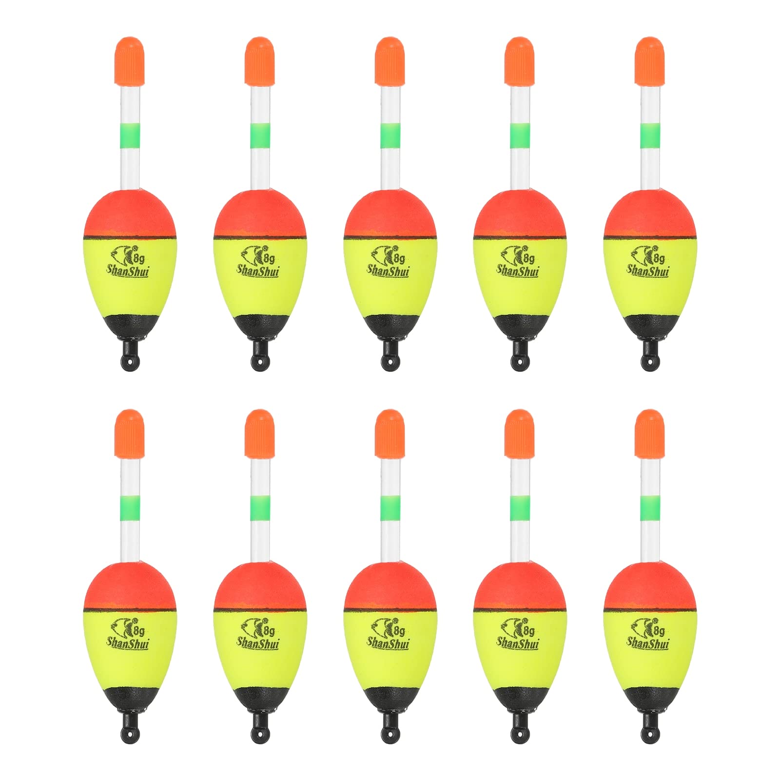 PATIKIL fishing bobber yellow 0.3oz for reliable bite detection in saltwater and freshwater.