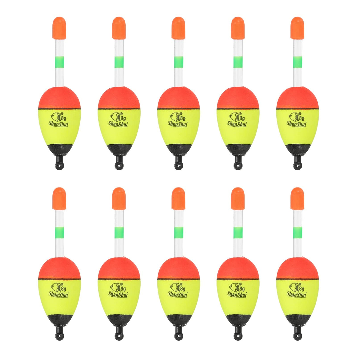 PATIKIL fishing bobber yellow 0.3oz for reliable bite detection in saltwater and freshwater.