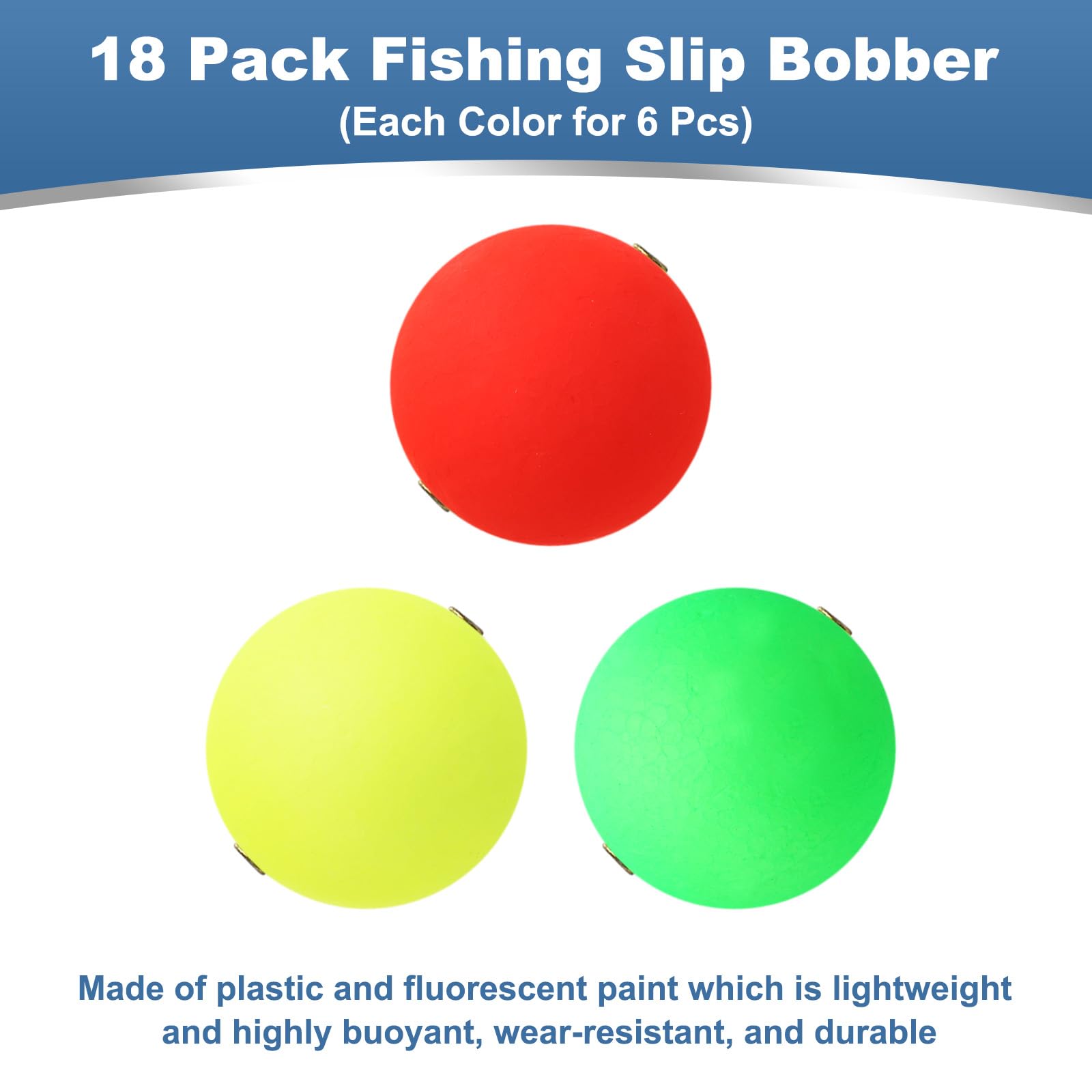 PATIKIL fishing bobber yellow glow aids daytime and dusk sensing.