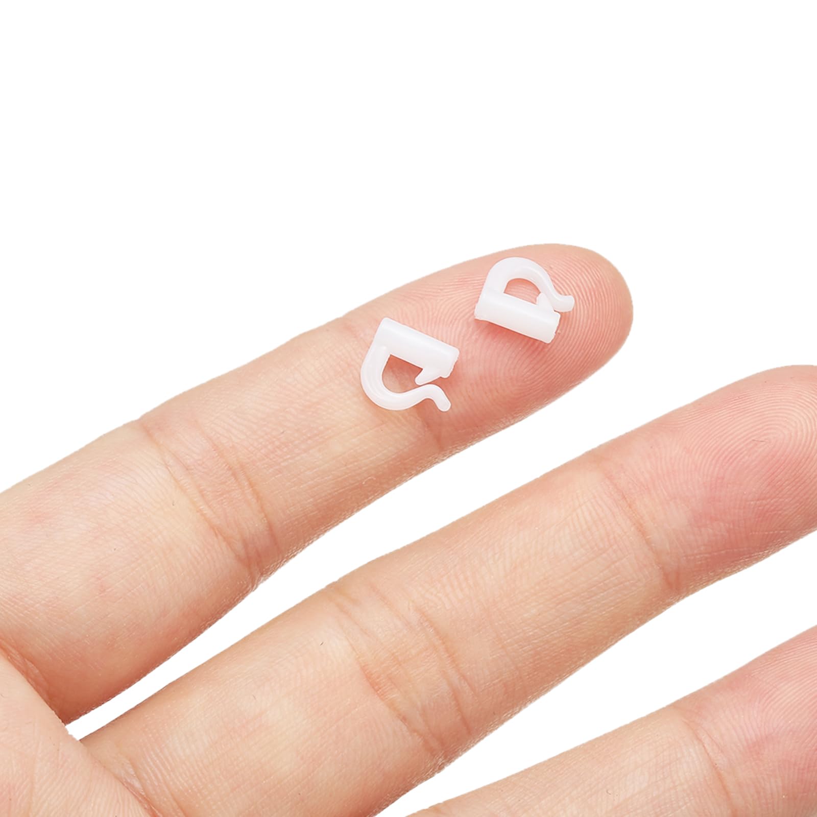 100-pack D-shaped fishing clevis for lure assembly