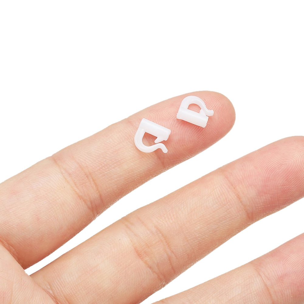 100-pack D-shaped fishing clevis for lure assembly