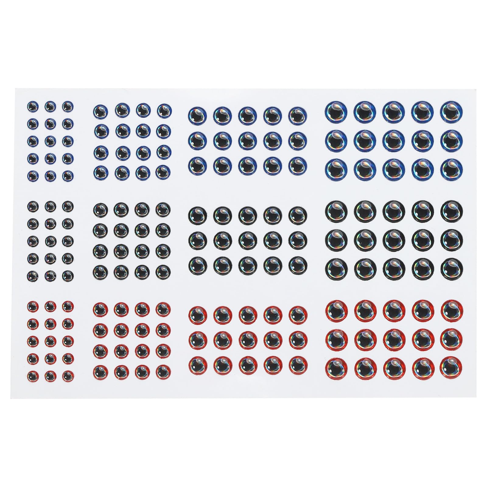 PATIKIL 3mm fishing eye sticker for realistic baitfish look that attracts more bites.