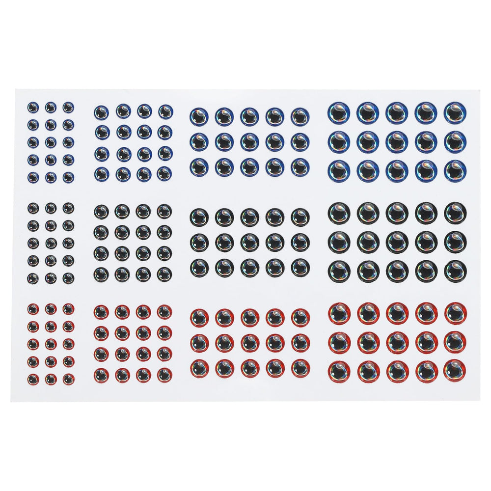 PATIKIL 3mm fishing eye sticker for realistic baitfish look that attracts more bites.