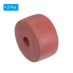 Close-up of PATIKIL deep water float in red PVC foam
