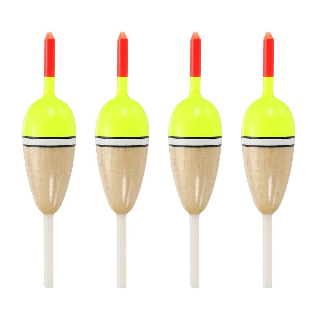 PATIKIL fishing floats in red and yellow with clear visibility for long casts