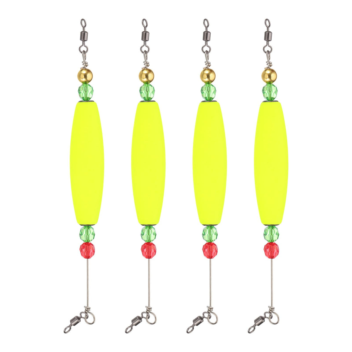 PATIKIL fishing floats 8-3 inch yellow improve bite visibility in low light