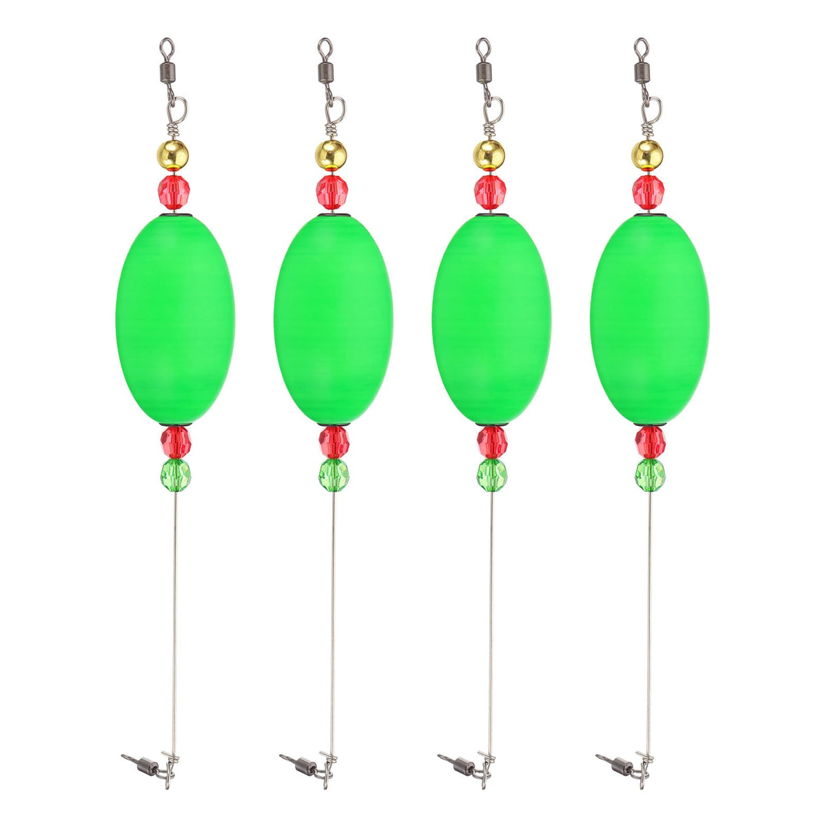 PATIKIL green oval 10-inch float for versatile fishing.