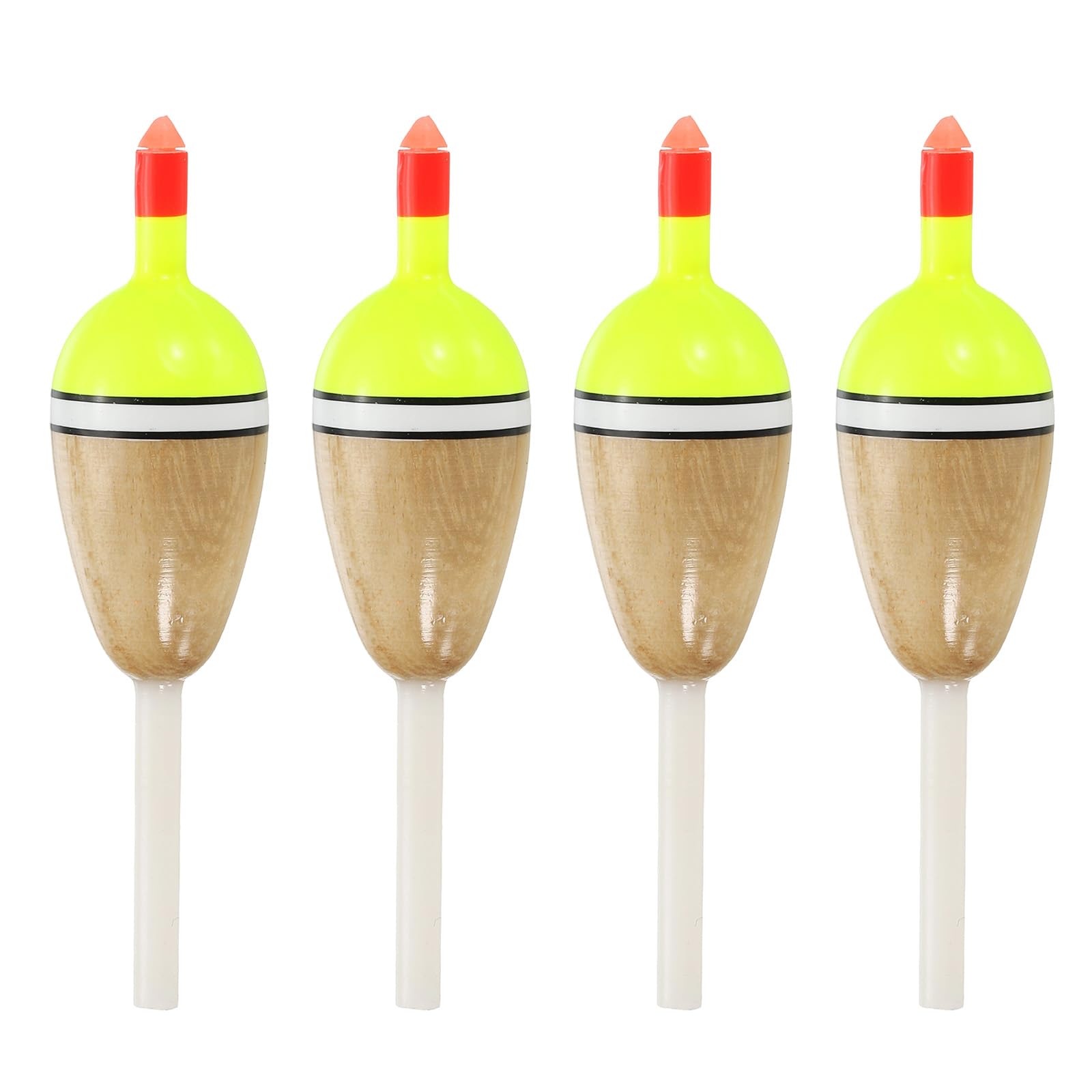 PATIKIL fishing bobber in red and yellow for high visibility on lakes