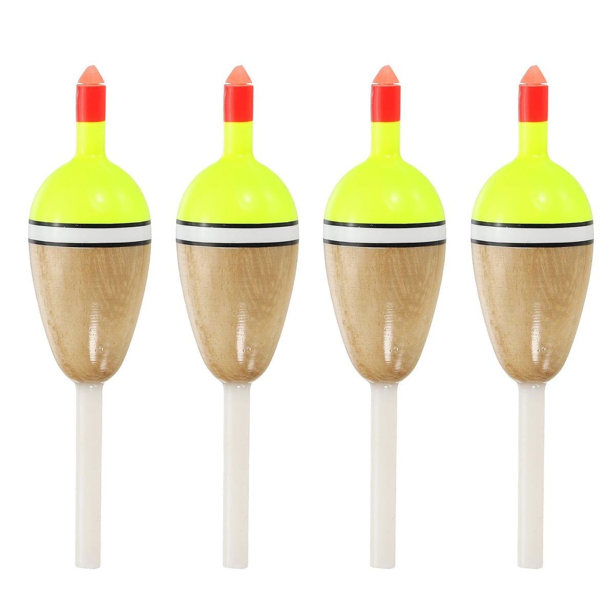 PATIKIL fishing bobber in red and yellow for high visibility on lakes