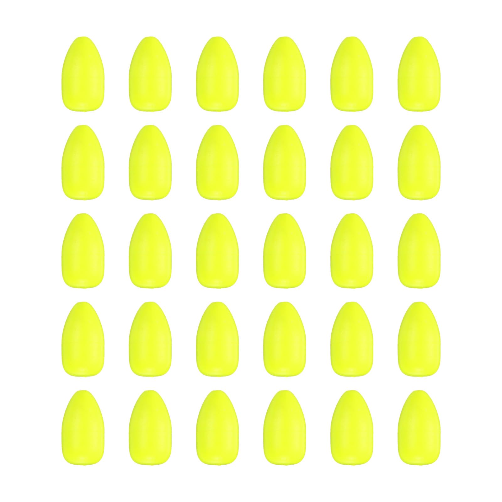 PATIKIL oval foam float 0.8 inch improves visibility for precise strike detection.
