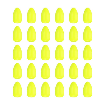 PATIKIL oval foam float 0.8 inch improves visibility for precise strike detection.