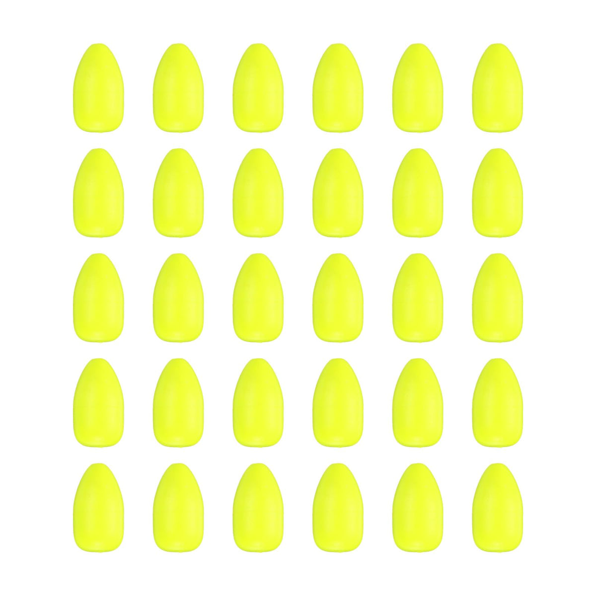 PATIKIL oval foam float 0.8 inch improves visibility for precise strike detection.