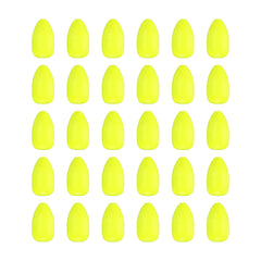 PATIKIL oval foam float 0.8 inch improves visibility for precise strike detection.
