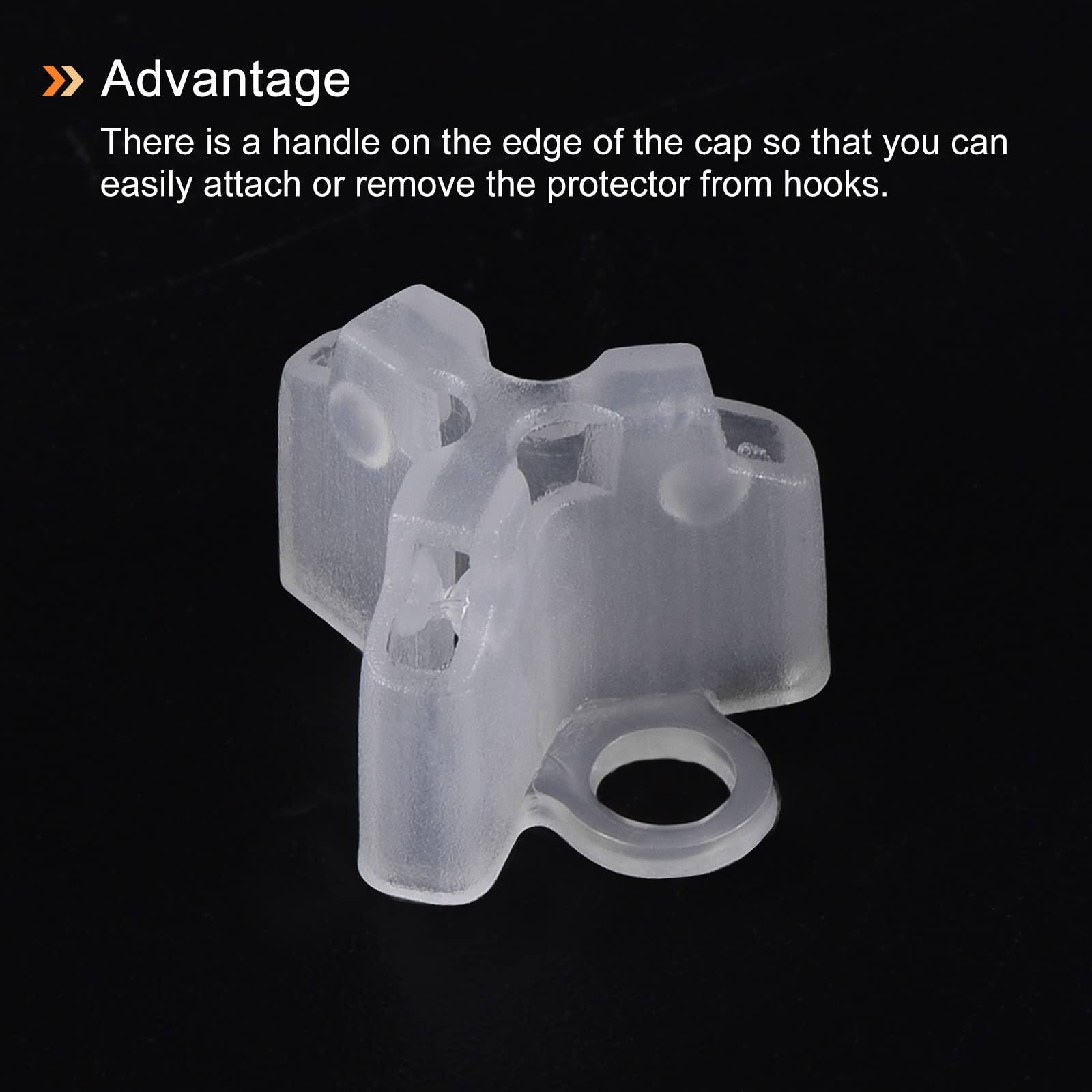 PATIKIL edge handle aids easy attachment and removal from hooks.