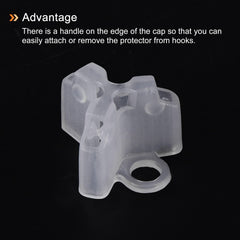 PATIKIL edge handle aids easy attachment and removal from hooks.