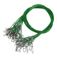 PATIKIL fishing leader with rolling swivel for secure bait presentation and reduced line twist