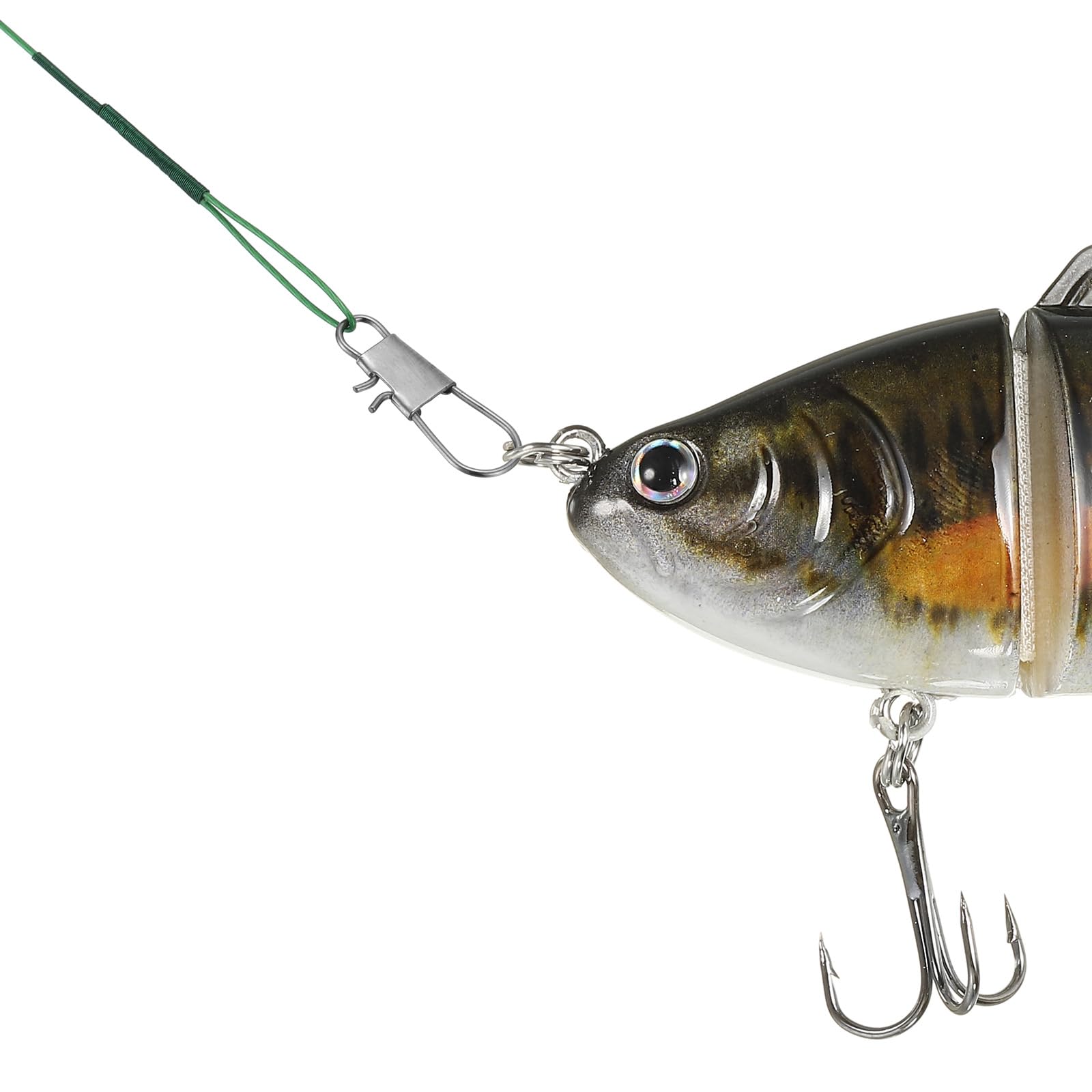PATIKIL fishing leader in use on a boat demonstrates reliable bait presentation.
