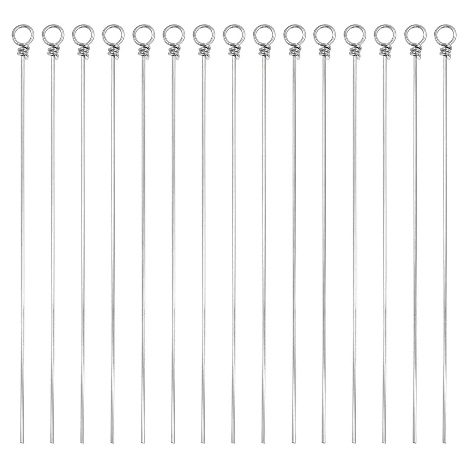 PATIKIL fishing looped shaft 70mm demonstrates a sturdy stainless steel connection for secure lures.