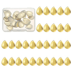 PATIKIL fishing lure blades 40-pack gold tone closeup with metallic flash