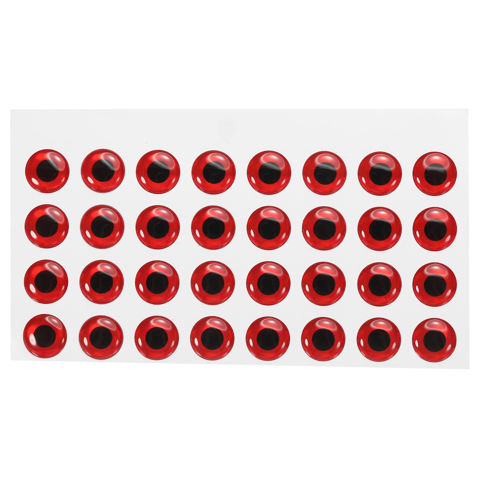 Red epoxy 12mm PATIKIL fishing lure eyes – 100Pcs pack