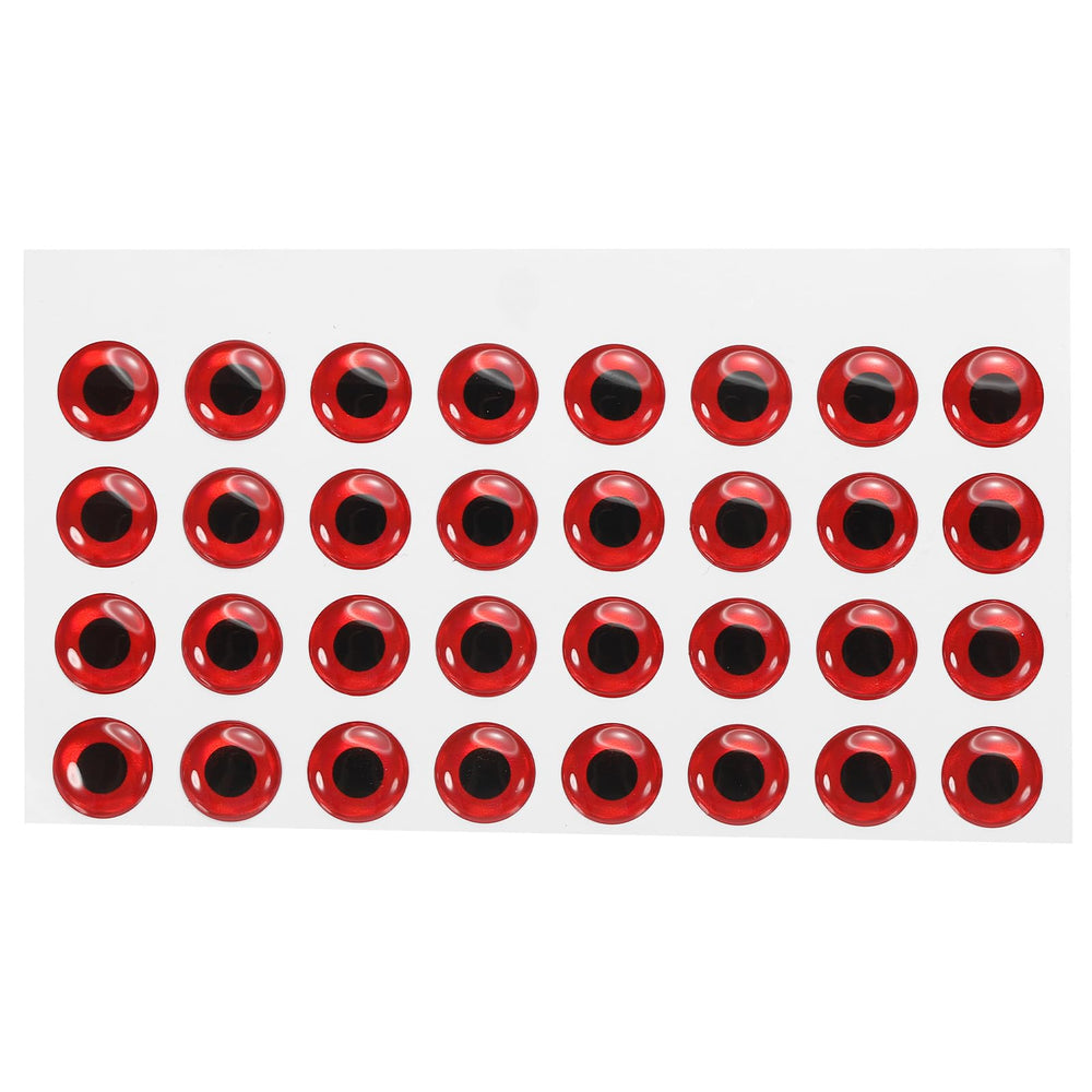 Red epoxy 12mm PATIKIL fishing lure eyes – 100Pcs pack