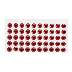 PATIKIL 8mm red epoxy fishing lure eyes – 100pcs product display