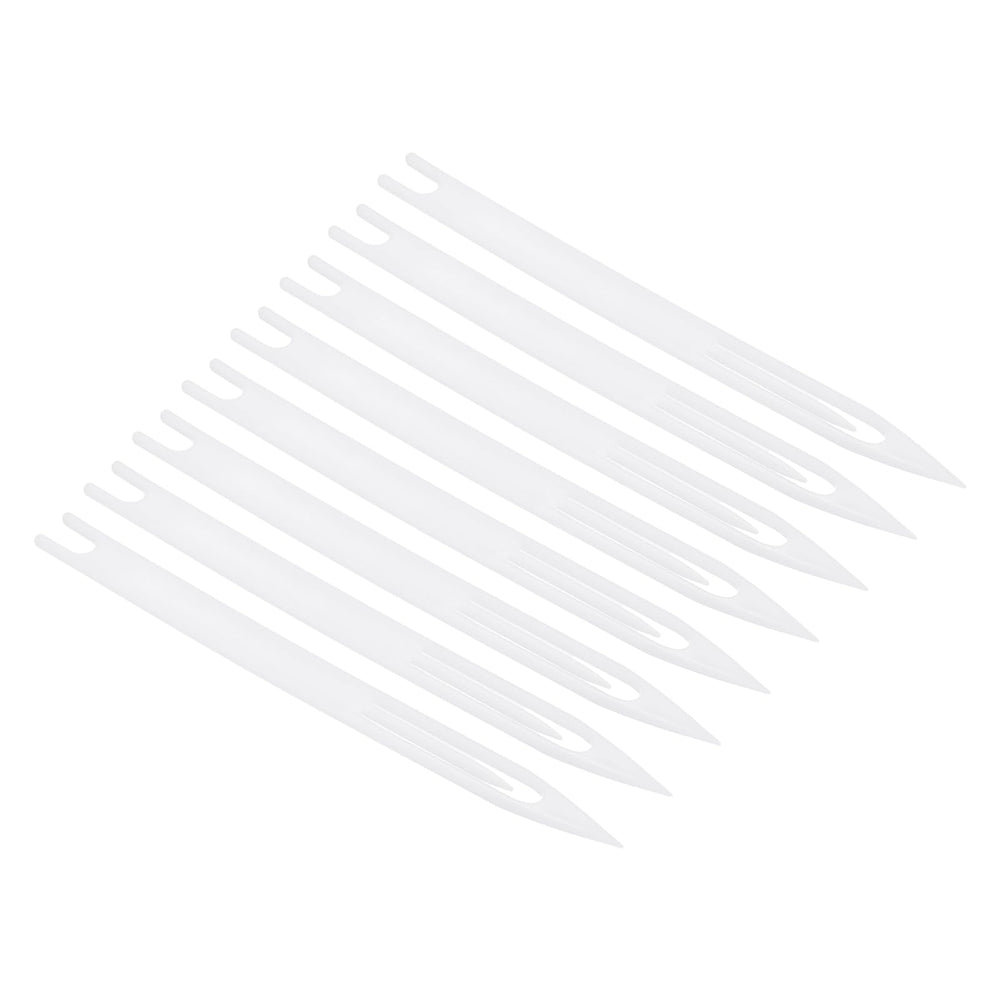 PATIKIL fishing net repair kit with 8 plastic needles for durable net mending.