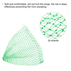 Reinforced head with double braided mesh and bottom loop