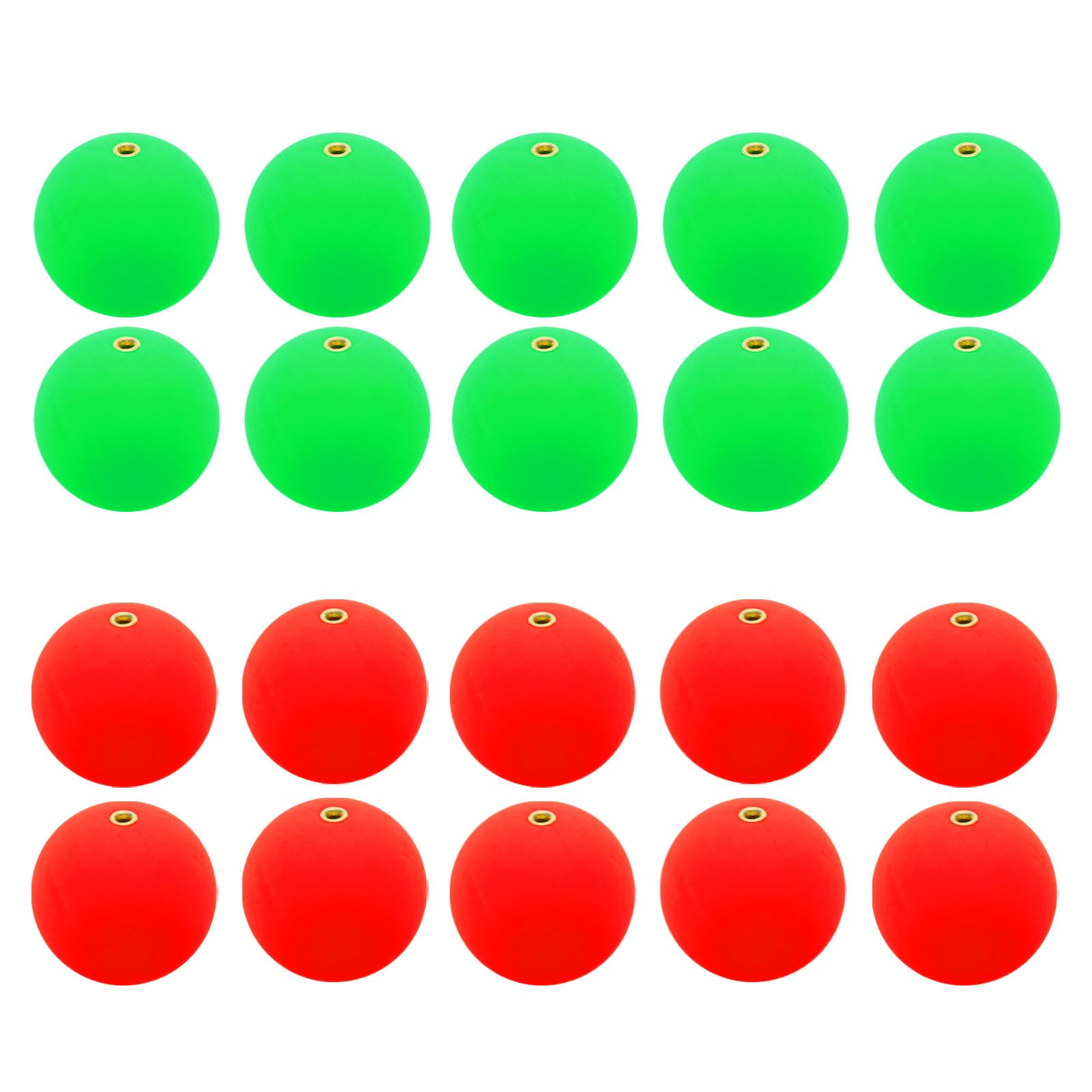 PATIKIL red foam slip bobber on water showing depth visibility for precise targeting