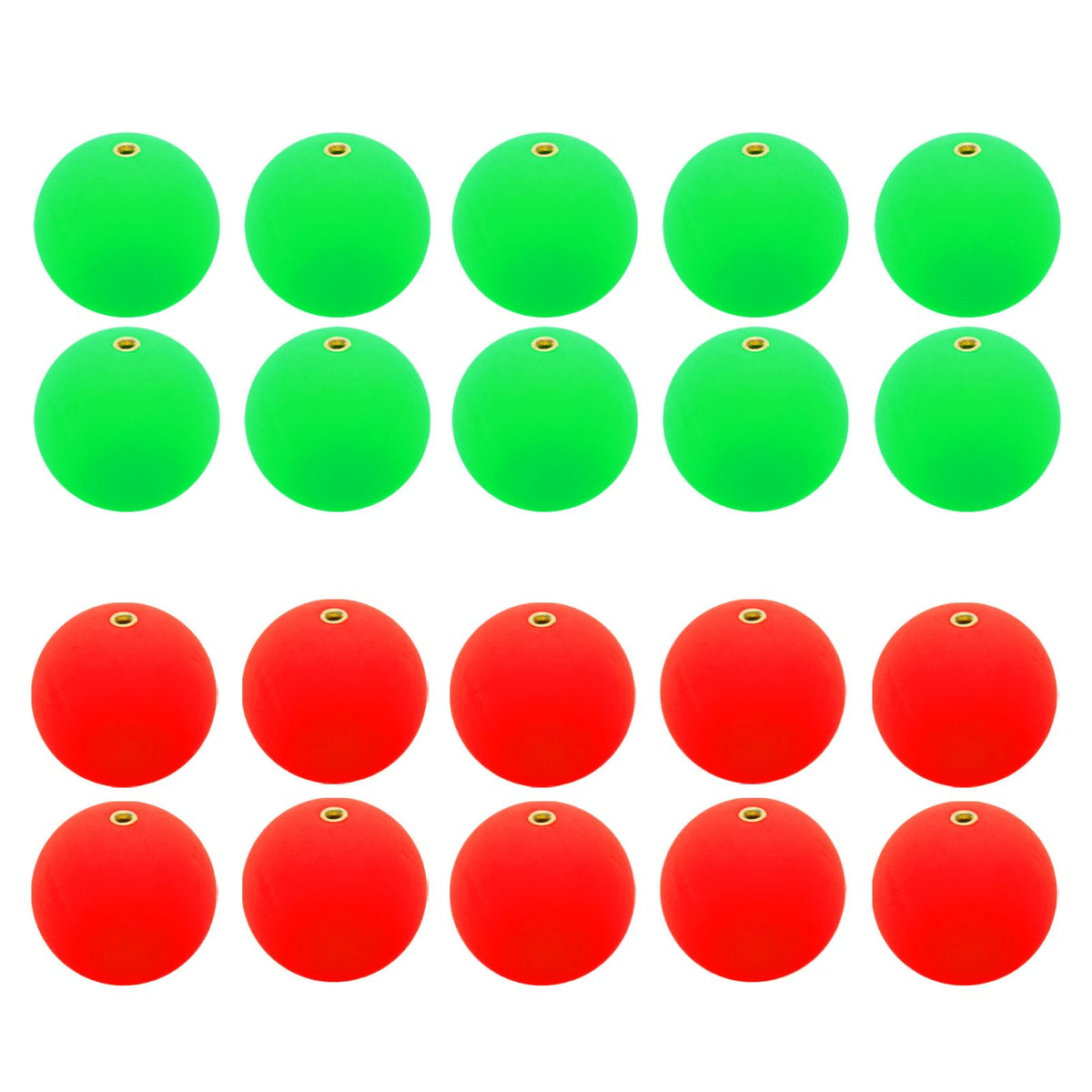 PATIKIL red foam slip bobber on water showing depth visibility for precise targeting