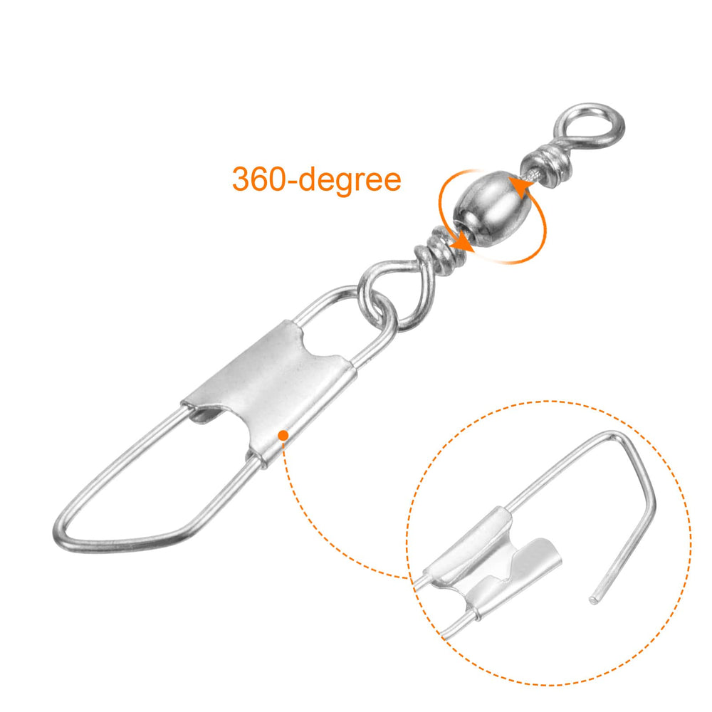 PATIKIL 100-piece package suitable for saltwater and freshwater setups.