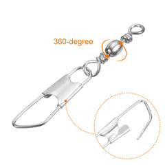 PATIKIL 100-piece package suitable for saltwater and freshwater setups.