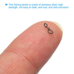 PATIKIL 0.2 x 0.1 inch snap suited for freshwater rigs.