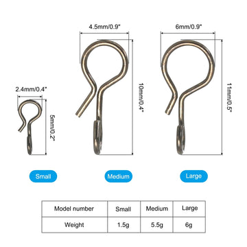 PATIKIL stainless steel snap demonstrates high strength for saltwater use.