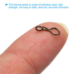 PATIKIL compact 0.4 x 0.17 inch snaps for precise lure connections.