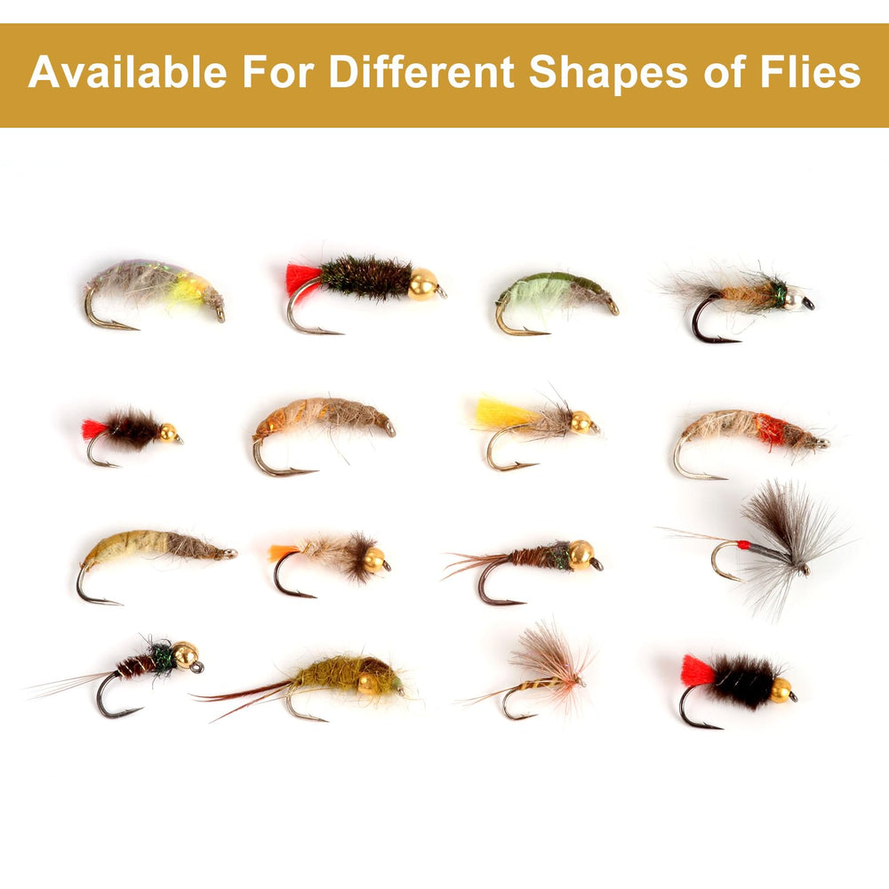 PATIKIL fly-tying beads set enhances craft with dense tungsten for realistic presentation
