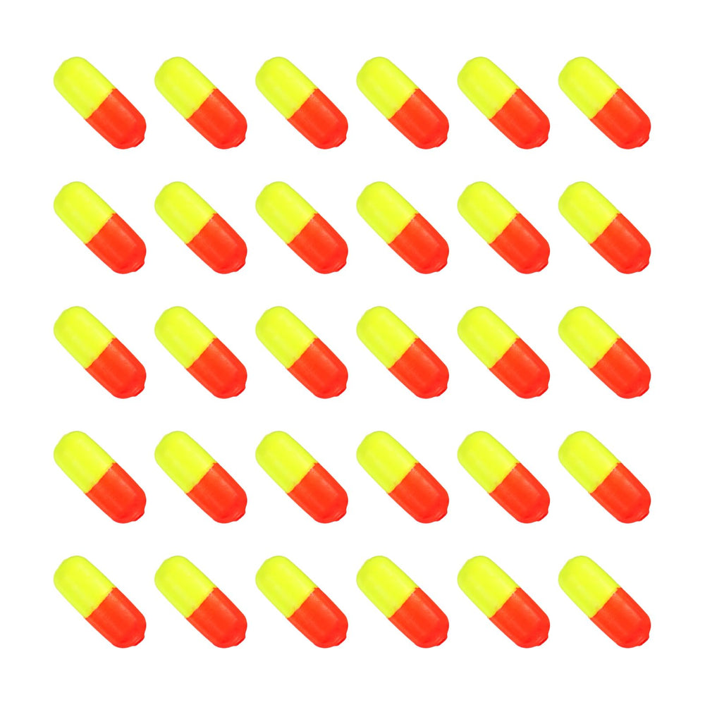 PATIKIL foam floats in red-yellow for enhanced bite detection