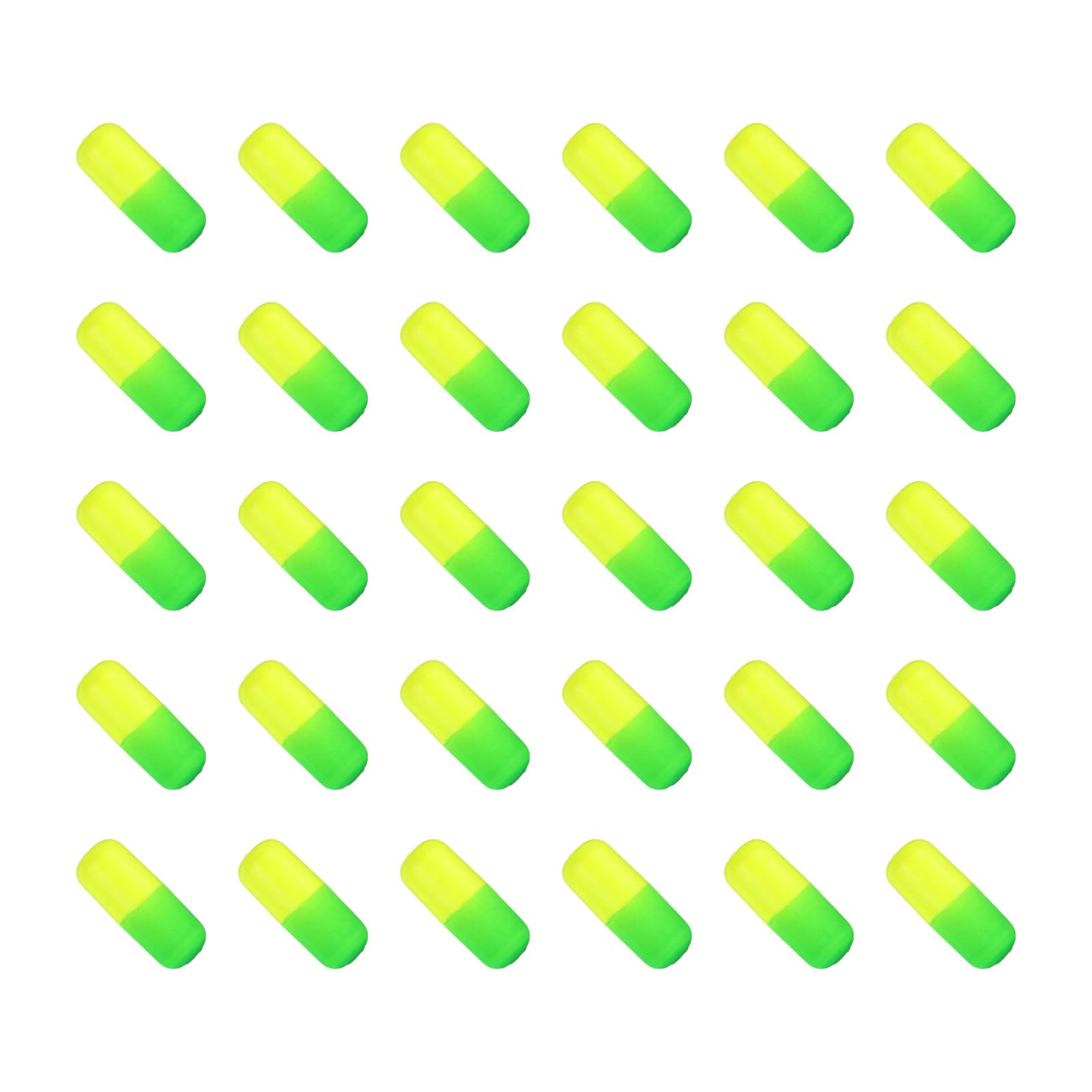 PATIKIL foam floats in green yellow pack improve water visibility and bite monitoring