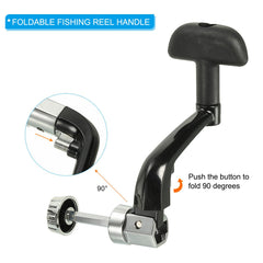 Tool-free installation with hex shaft for quick mounting