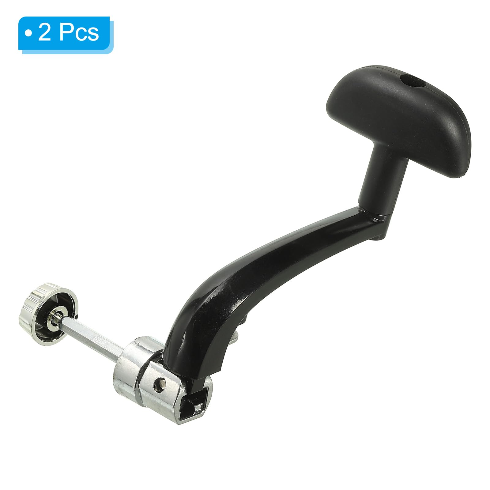 PATIKIL folding reel handle at 90 degrees for flexible adjustment