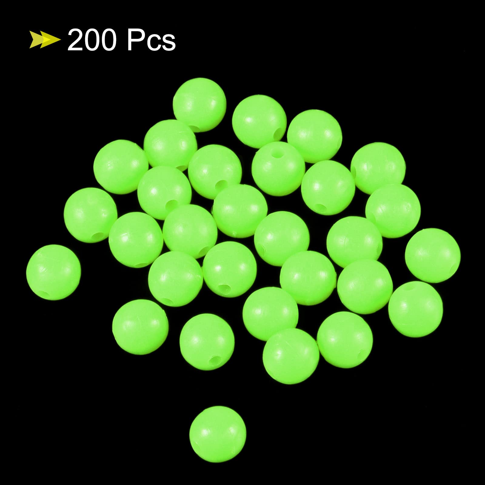 PATIKIL glow beads shine in deep water for better visibility.